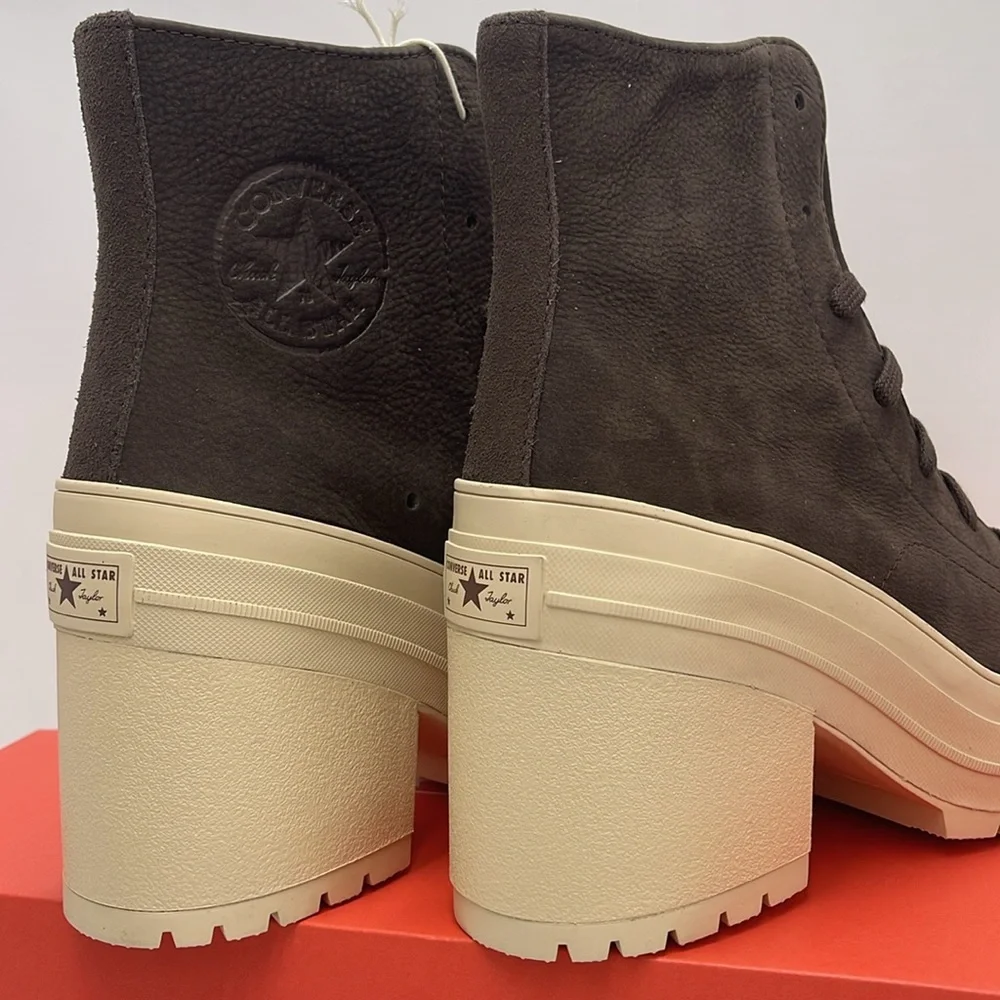 Converse WMNS CHUCK 70 DE LUXE HEEL HI FRESH BREW/FRESH BREW A11542C Platforms - Picture 14 of 16